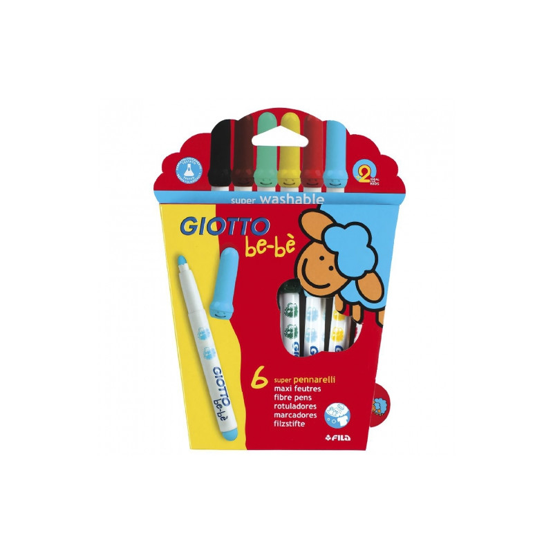 Giotto be-be set of 6 markers