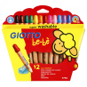 Giotto be-be set of 12 crayons for kids - art store - craze for