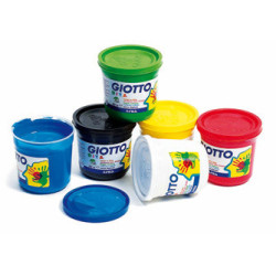 Giotto finger paint set 6 colors - art store -.