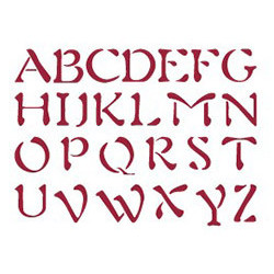 Stamperia Universal Template - szal art - sklep plastyczny