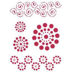 Stamperia Universal Template - szal art - sklep plastyczny