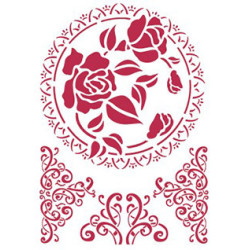 Stamperia Universal Template - szal art - sklep plastyczny