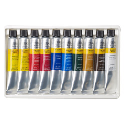 Acrylic paints Gallery Winsor & Newton 10 colors - tubes 20 ml