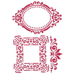 Stamperia Universal Template - szal art - sklep plastyczny