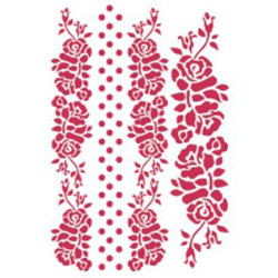 Stamperia Universal Template - szal art - sklep plastyczny