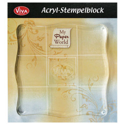 Viva Decor bloczek akrylowy 10x10cm - sklep plastyczny - Szał dla plas