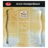 Acrylic Block, size 10x10 cm, 1pc Viva Decor - szal art - sklep plasty