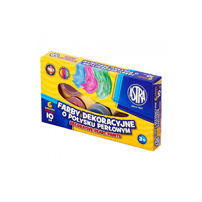 Astra set of 6 pearl inks 10ml