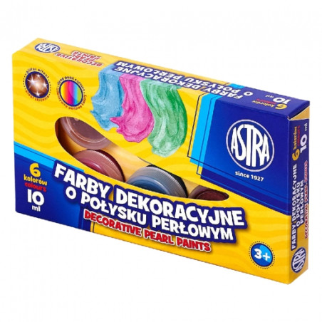 Astra set of 6 pearl inks 10ml