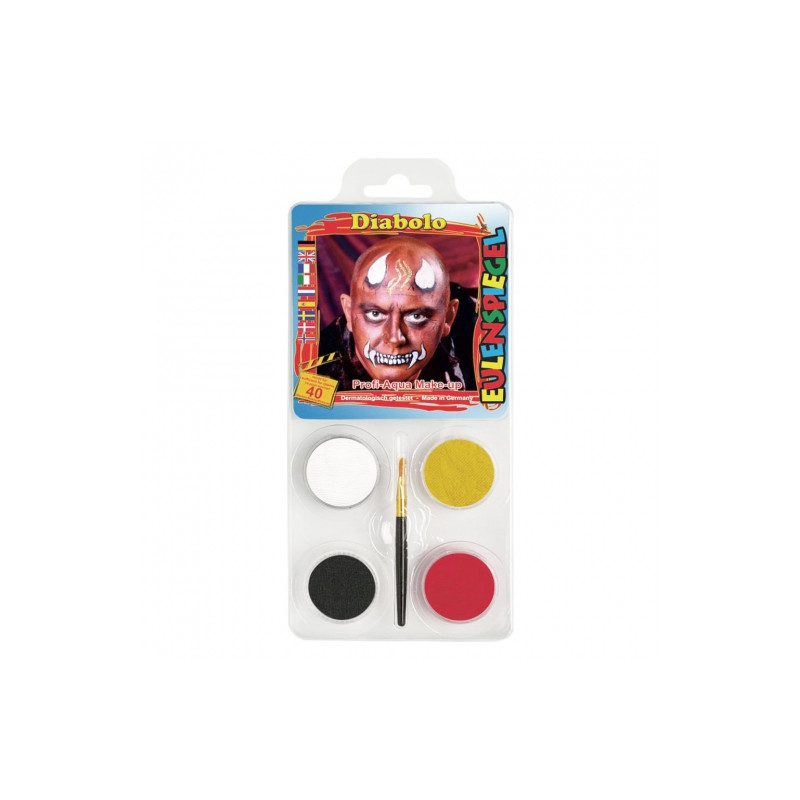 Eulenspiegel face paint set 12ml devil - szal art - sklep plastyczny