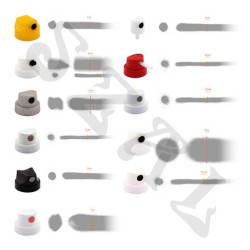 Caps (tips)  - szal art - sklep plastyczny