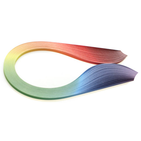 Quilling strips, shaded mix of 3, 5, 10 mm - szal art - sklep plastycz
