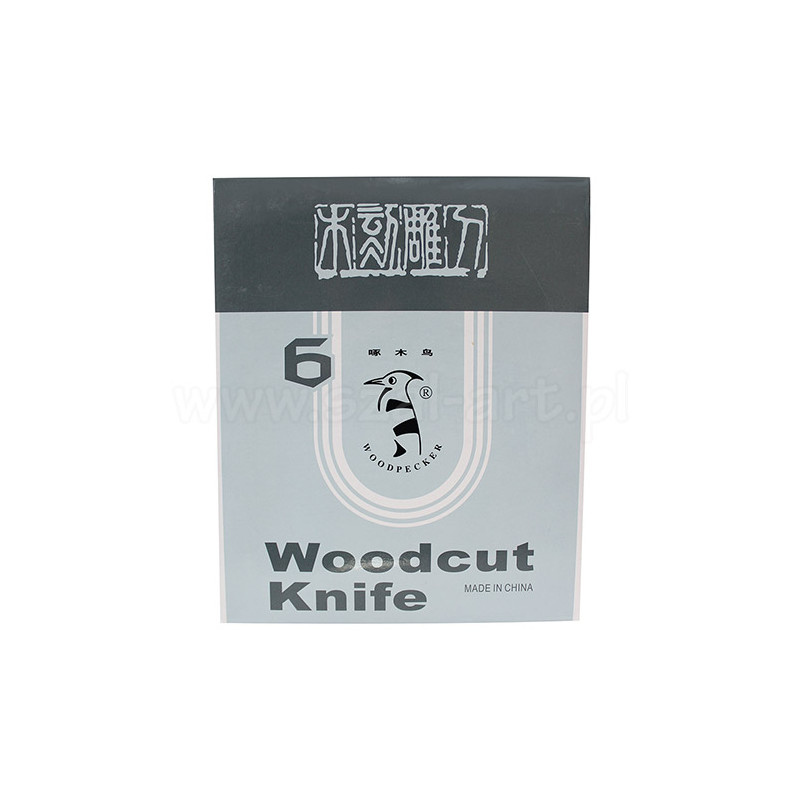 Set of chisels - 6 pieces, narrow PMB-306 - szal art - sklep plastyczn