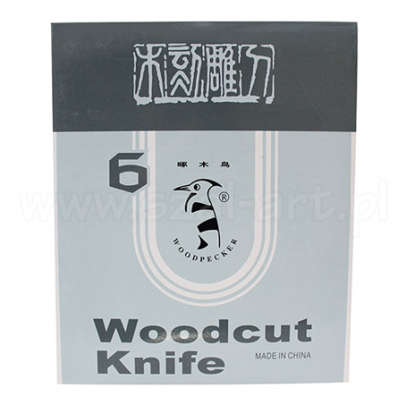 Set of chisels - 6 pieces, narrow PMB-306 - szal art - sklep plastyczn