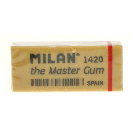 Milan master gum 1420 gumka kauczukowa - Sklep plastyczny - Szał dla p