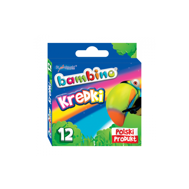 Bambino set of 12 wood-free crayons - Art store - craze for pl