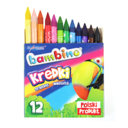Bambino set of 12 wood-free crayons - Art store - craze for pl