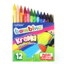 Bambino set of 12 wood-free crayons - Art store - craze for pl