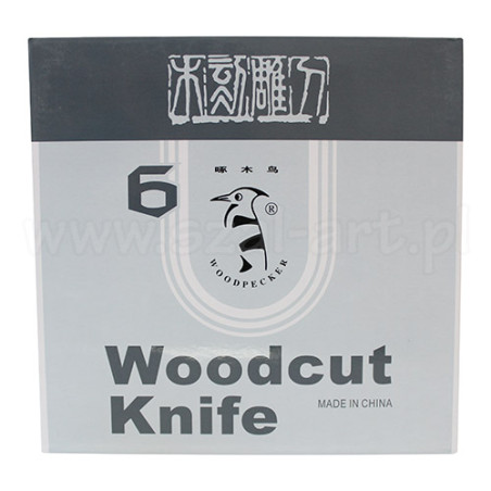 Set of chisels - 6 pieces, wide PMA-306 - szal art - sklrp plastyczny