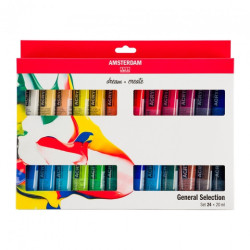 Talens Amsterdam Acrylic paint kit 24x20ml