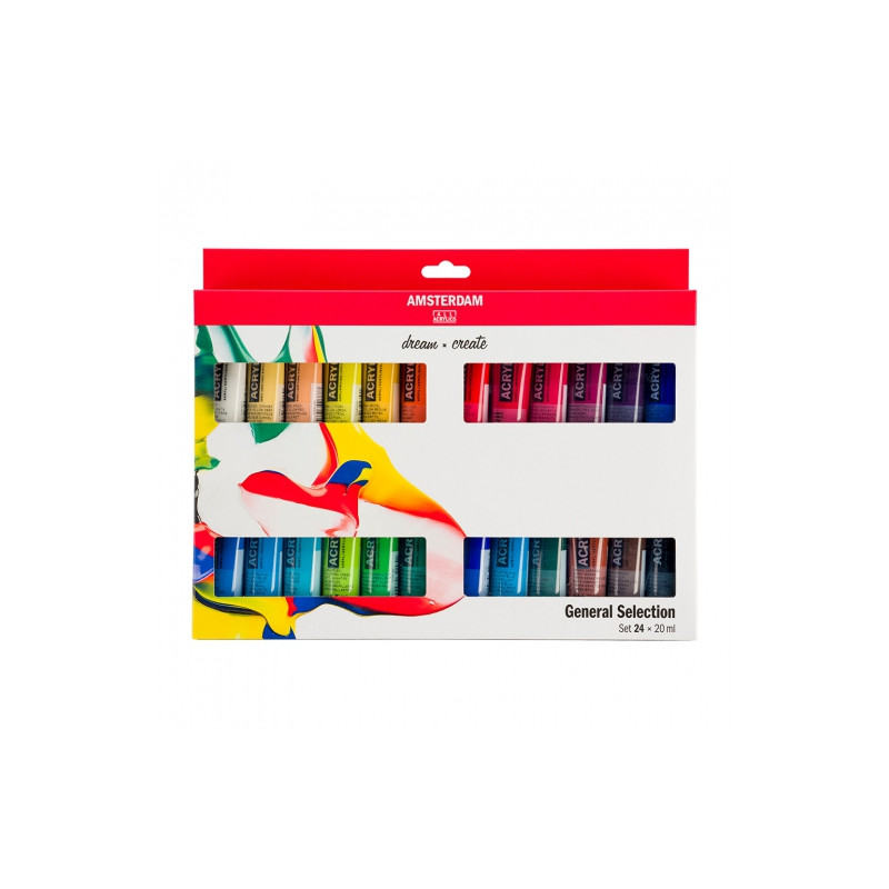 Talens Amsterdam Acrylic paint kit 24x20ml