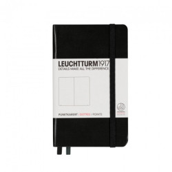 Notatnik LEUCHTTURM1917 pocket A6 czarny kropka