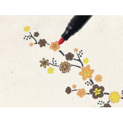 Milan Fabric pens 6psc - szal art - sklep plastyczny