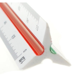 Leniar skalówka trójkątna plastikowa 30cm nr 32 (urbanista) - Sklep pl
