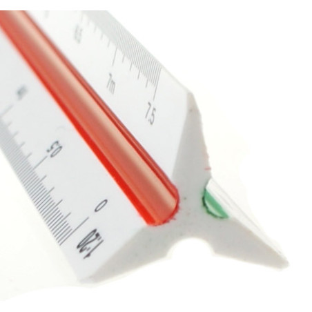Leniar skalówka trójkątna plastikowa 30cm nr 32 (urbanista) - Sklep pl