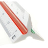 Professional Plastic Triangular Scale Ruler Leniar - szal art - sklep