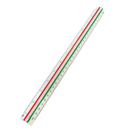 Leniar skalówka trójkątna plastikowa 30cm nr 32 (urbanista) - Sklep pl