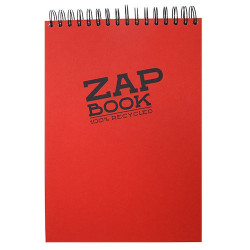 Blok Clairefontaine zap book recykling szkicowy 80g 160ark A4