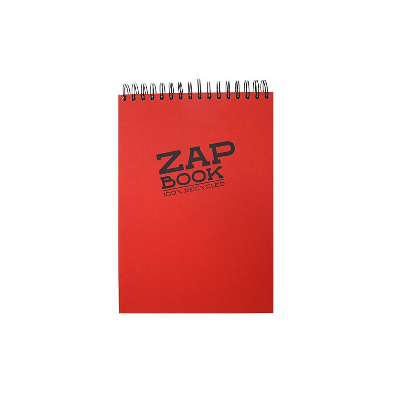 Blok Clairefontaine zap book recykling szkicowy 80g 160ark A4