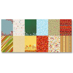 Design Paper A4 12 sheets Autumn - Winter