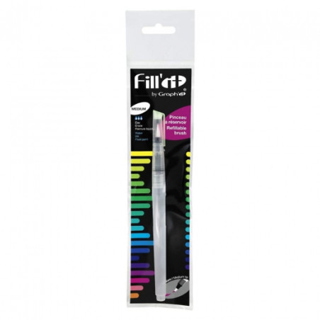 Graphit pisak pędzelkowy pusty medium 8ml - sklep plastyczny - szał dl