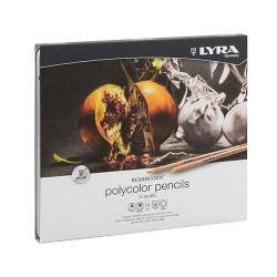 Lyra rembrandt polycolor zestaw 24 kredek metal opak