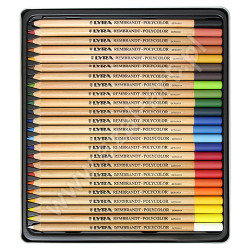Lyra rembrandt polycolor zestaw 24 kredek metal opak