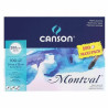 Canson montval block glued to the side length 100 sheets - szal art -