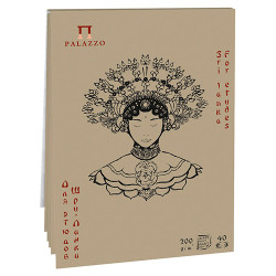 Block Palazzo sri lanka sketch block 200g 40 sheets