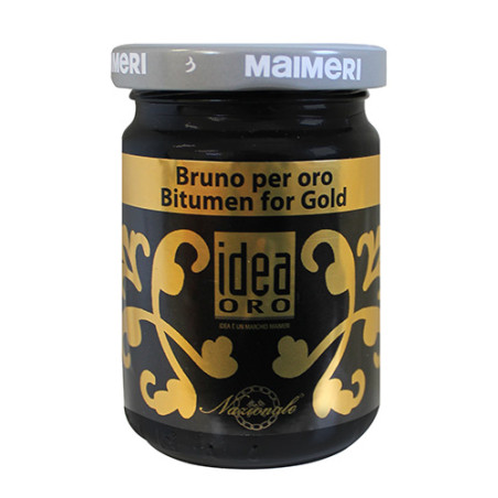 Maimeri idea oro bitumen do złota kolor brunatny 125ml - sklep plastyc
