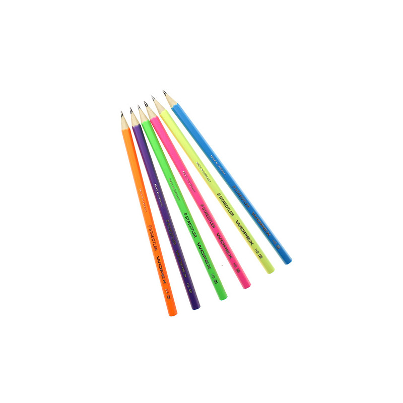 Staedtler ołówek wopex neon HB - Sklep plastyczny - szał dla plastyków