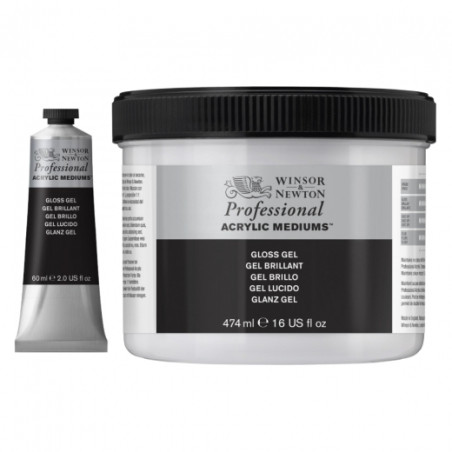Winsor&Newton gel gloss artists' acrylic - Sklep plastyczny - szał dla