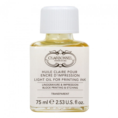 Charbonnel light oil for printing ink 75ml