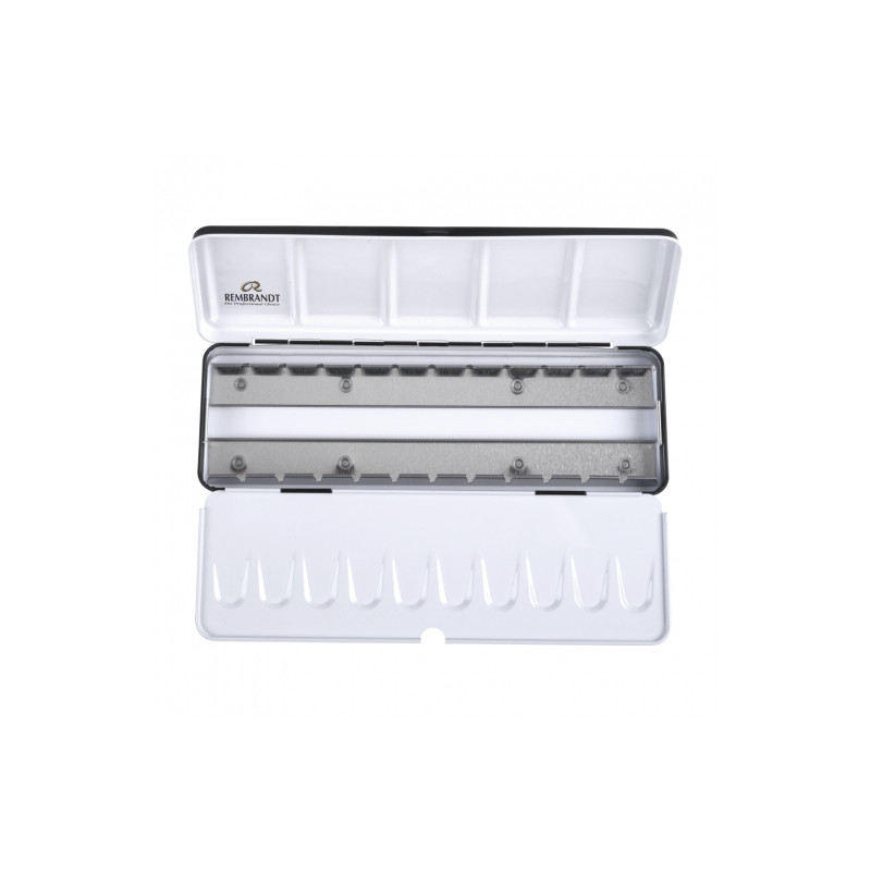Talens rembrandt metal box for 24 watercolors