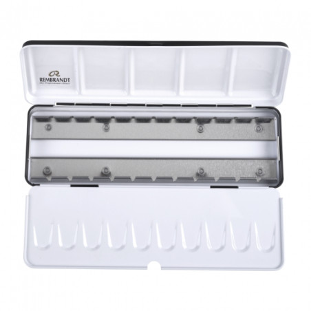 Talens rembrandt metal box for 24 watercolors