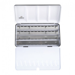 Talens rembrandt metal box for 48 watercolors