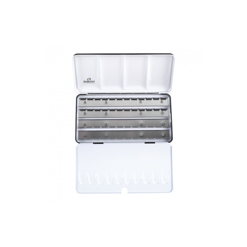 Talens rembrandt metal box for 48 watercolors