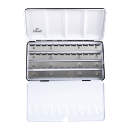 Talens rembrandt metal box for 48 watercolors