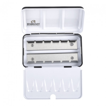 Talens rembrandt metal box for 12 watercolors