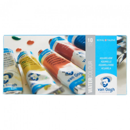 Van Gogh Talens watercolor paint set 10x10ml